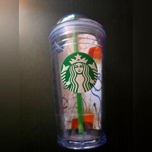 2012 Starbucks Frappuccino caramel Chocolate Candy with no Candy plastic cup